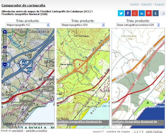 errors IGN Hospitalet de l'Infant